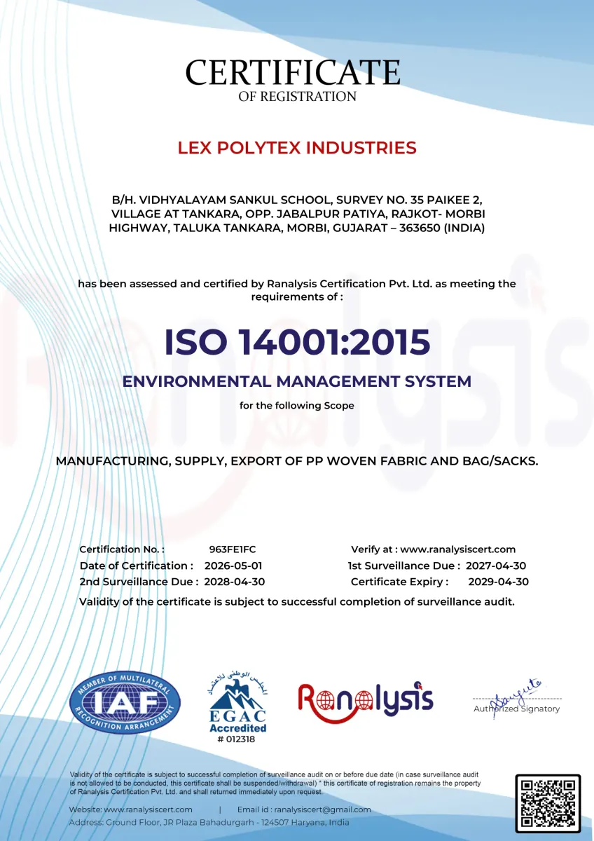 Lex Polytex Certificate 2